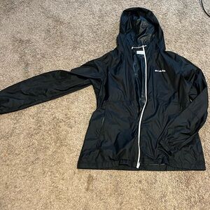 Columbia Black Windbreaker Jacket